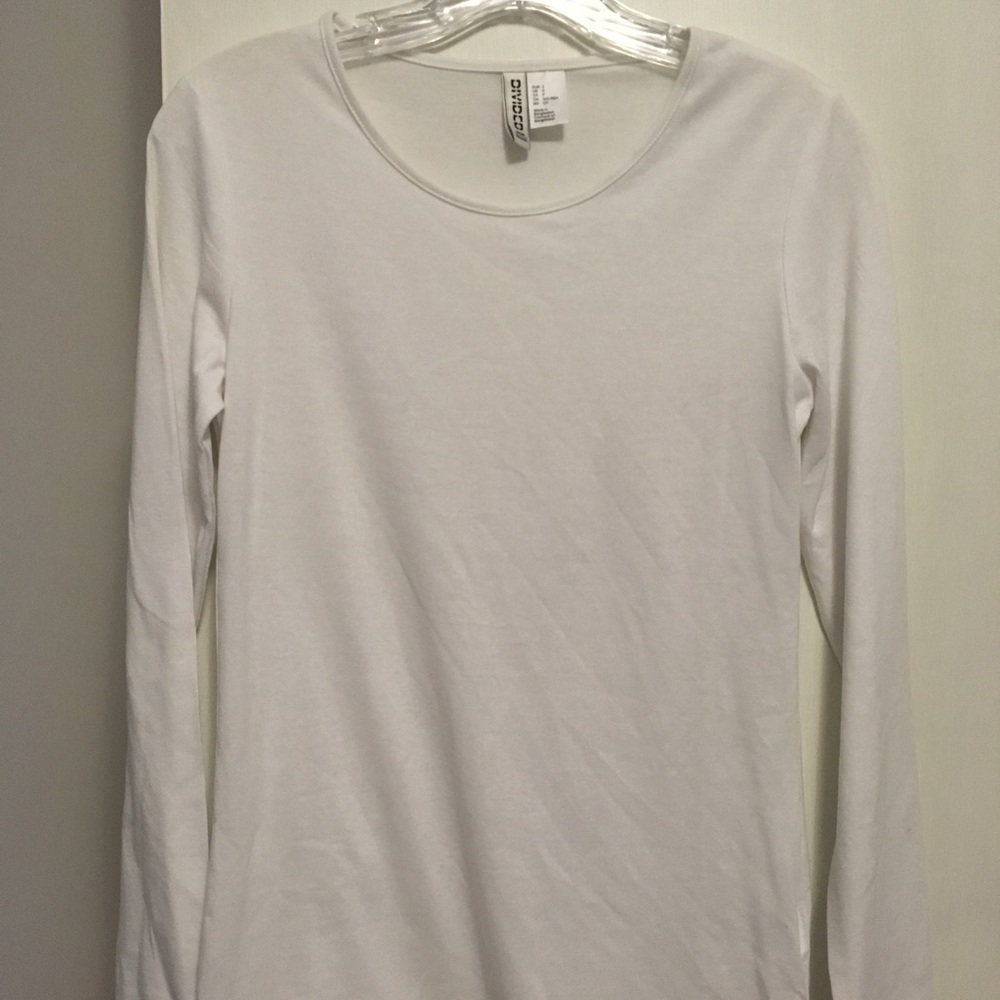 White Long Sleeve Shirt (H&M) NWOT!